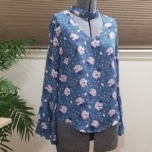 Bongo, Double Bell Sleeved Tunic, M